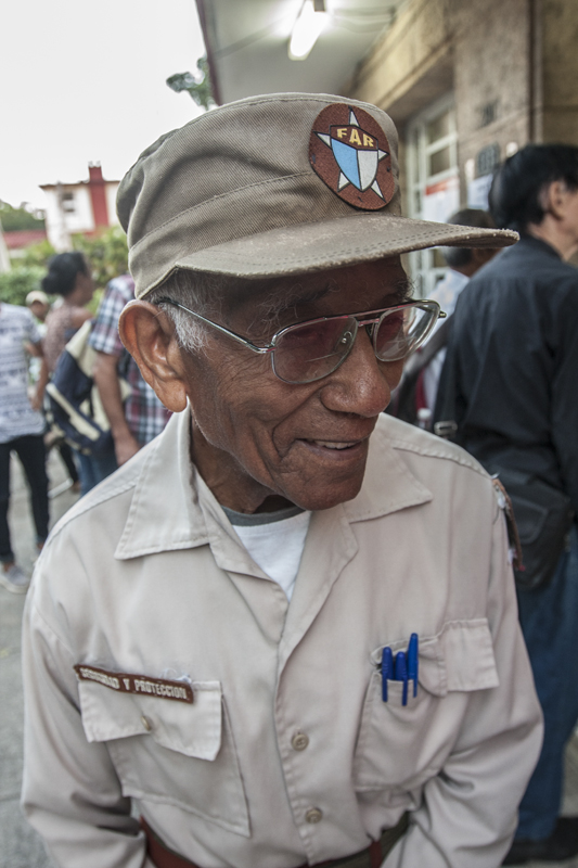 Tengo el derecho ciudadano, la fidelidad y convicción revolucionaria de votar por el mejor, dice José Morejón Mejías. Foto: René Pérez Massola