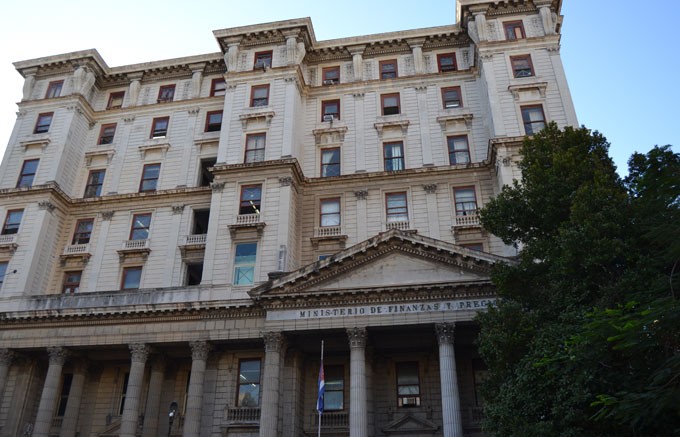 Sede del Ministerio de Finanzas y Precios.