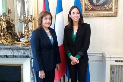 French Minister of State Meets Cuban Minister in Paris