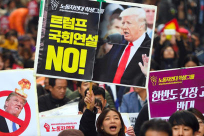 Rechazan en Japón y Corea del Sur visita de Trump