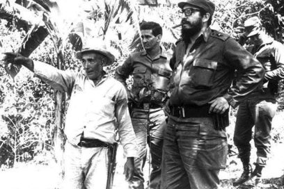 Fidel Castro en las alturas de Guamuhaya