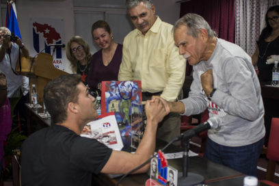 Oscar López Rivera rinde homenaje al Che