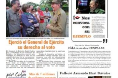Lunes 27 de noviembre de 2017