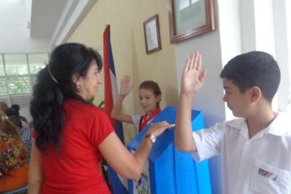 El saludo franco de los pioneros