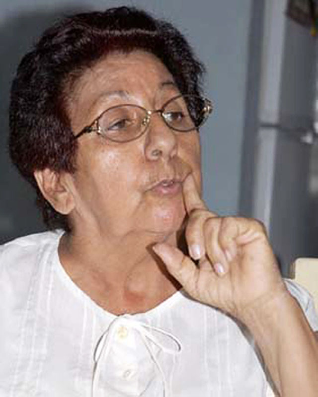 Clara: “La ejemplaridad del Che ha sido como mi brújula”. Foto: Nohema Díaz Muñoz