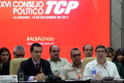 Sesiona en La Habana XVI Consejo Político del ALBA-TCP