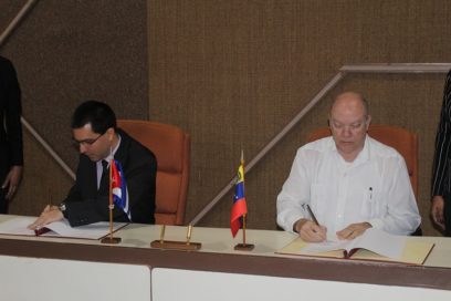 Cuba y Venezuela acordaron nuevos proyectos de cooperación