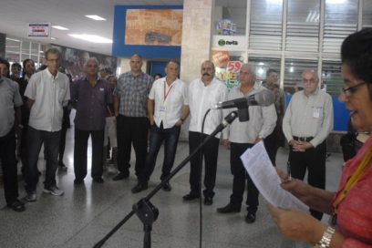 Cancelan sello en memoria del  líder obrero José María Pérez Capote