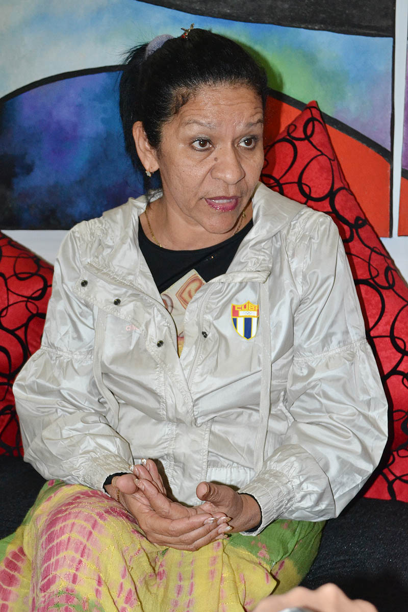 Ana Rosa Núñez, directora del Complejo de Piscinas Baraguá. Foto: Eddy Martin