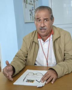 Doctor Armando David Martínez Rotella, jefe del Departamento de Servicios Científico- Técnicos del Instituto Nacional de Salud de los Trabajadores. | foto: Eddy Martin