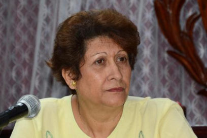 Envía ministra felicitación a educadores cubanos