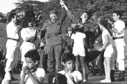 Fidel y Raúl en Cinco Palmas Encuentro para la victoria