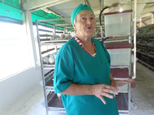 María Josefa es líder natural del colectivo.