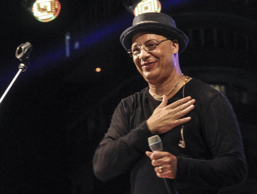 Los populares cantantes Haila María Mompié e Isaac Delgado (en la imagen) se presentarán en la esquina de 13 y 74, del municipio de Playa. Foto: Marcelino Vázquez