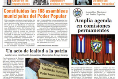 Lunes 18 de diciembre de 2017