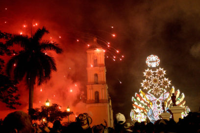 Accidente con fuegos artificiales en las Parrandas de Remedios deja 22 lesionados