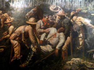 La muerte de Maceo, obra de Armando Menocal.