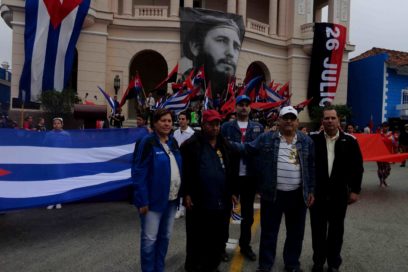 Rememoran en Sancti Spíritus paso de la Caravana de la Libertad