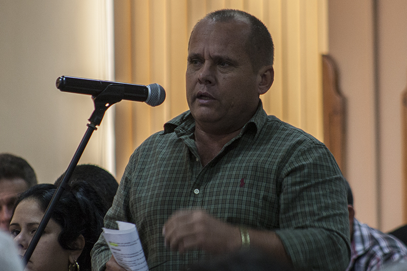Enrique Sosa, sindicalista azucarero de la provincia de Camagüey. Foto: René Pérez Massola