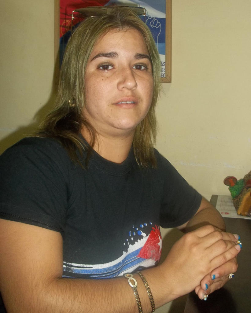 “Los sindicalistas estamos presentes en la reanimación de este pueblo costero”, opina Mariset. Foto: José Luis Martínez Alejo