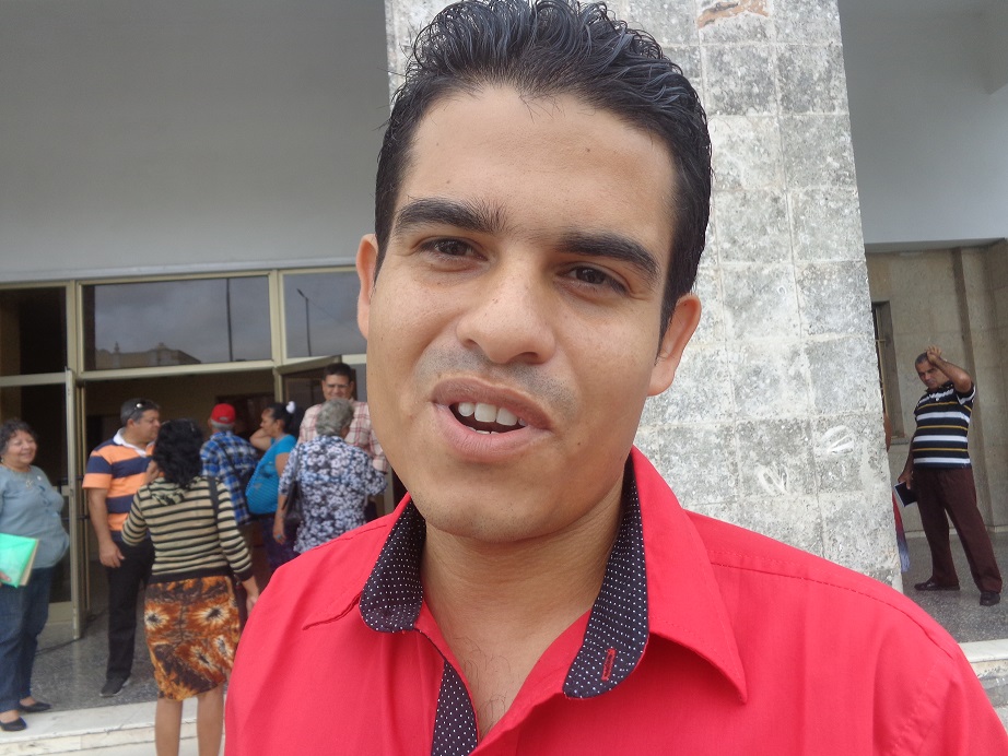 Nosley siente orgullo de la forma en que se realiza el proceso electoral en Cuba. Foto: Lianet Suárez Sánchez