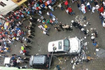 Expresidente Correa denuncia actos vandálicos en su contra