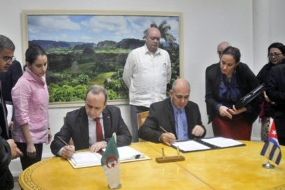 Ratifican Cuba y Argelia interés por expandir vínculos económicos
