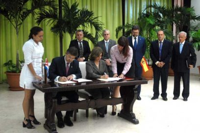 Cuba y España firman acuerdo de entendimiento en materia de justicia