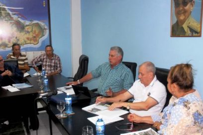 Califica Díaz-Canel de alentadora la recuperación de Guantánamo