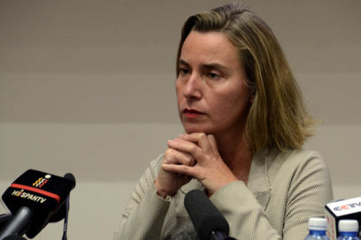 Mogherini: The blockade is not the solution