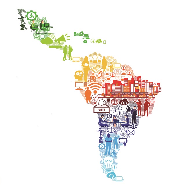 Mapa: Ocde/Cepal/CAF (2016), Perspectivas económicas de América Latina 2017: Juventud, competencias y emprendimiento, OECD Publizhing, París. http:// dx.doi.org/10.1787/ leo-2017-es