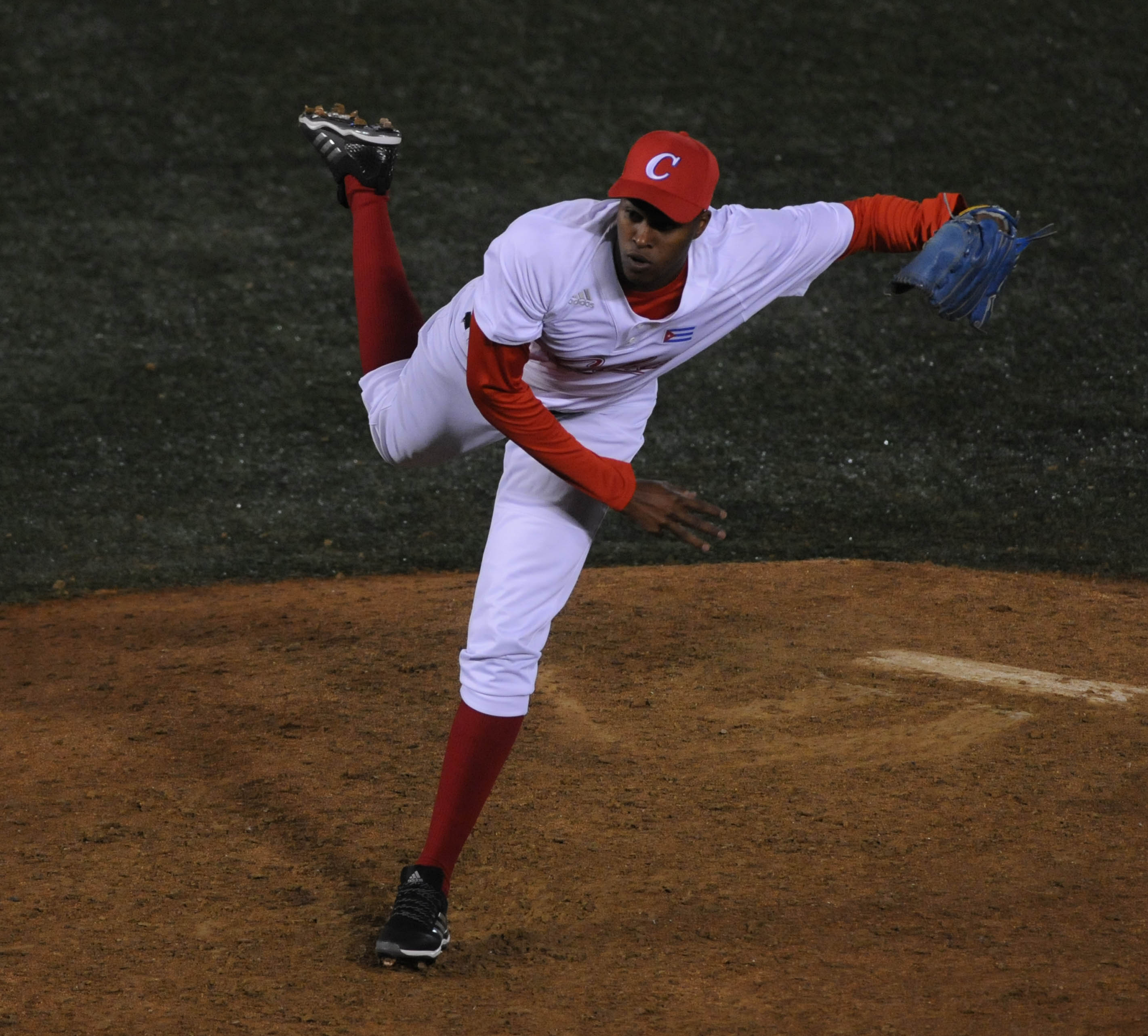 Raidel Martínez salvó su segundo partido en la Serie del Caribe 2018. Foto: Vladimir Molina