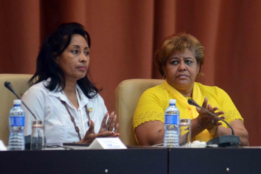 Olga Lidia Tapia Iglesias, (D) miembro del Secretariado y jefa del Departamento de Educación, Deportes y Ciencia del Comité Central del Partido, presidió la clausura del XI Congreso Internacional de Educación Superior, Universidad 2018, en el Palacio de Convenciones, en La Habana, Cuba, el 16 de febrero de 2018. Participantes en la clausura del XI Congreso Internacional de Educación Superior, Universidad 2018, en el Palacio de Convenciones, en La Habana, Cuba, el 16 de febrero de 2018. Martha del Carmen Mesa, viceministra primera de Educación Superior, pronunció las palabras centrales de la clausura del XI Congreso Internacional de Educación Superior, Universidad 2018, en el Palacio de Convenciones, en La Habana, Cuba, el 16 de febrero de 2018. Foto: Abel Padrón