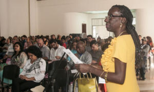 La Emproy 2 sobrecumplió en el 2017 los planes de producción bruta, mercantil y vendida, informó la ingeniera Natacha Rumbau. Foto: José Raúl Rodríguez Robleda