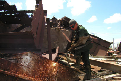 Llaman a la recuperación de chatarra ferrosa