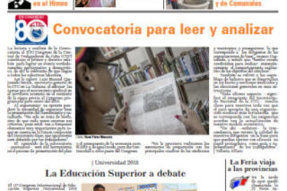 Lunes 12 de febrero de 2018