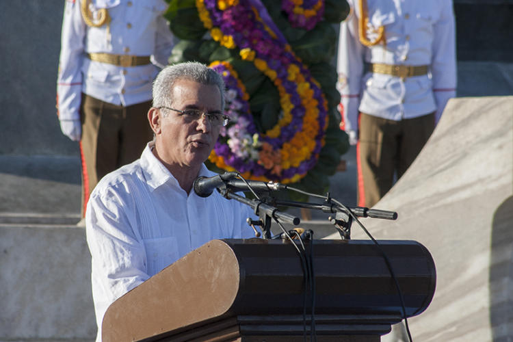 Presidente del Instituto de Historia de Cuba, René González Barrios. Foto: René Pérez Massola