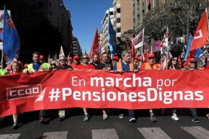 España: jubilados exigen “pensiones dignas”