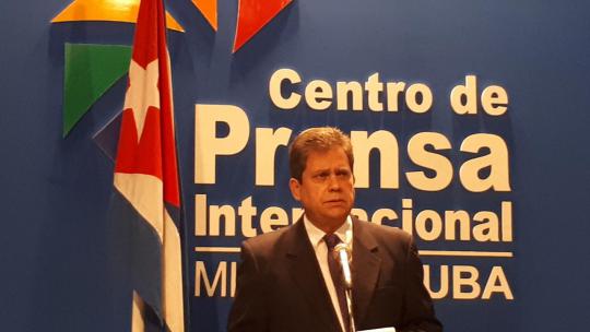 Alejandro González Galeano, Director General de Prensa, Comunicación e Imagen del MINREX