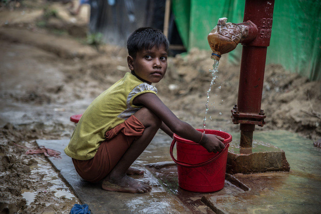 En noviembre pasado, la Agencia de la ONU para los Refugiados denunció que más de la mitad de los desplazados rohingyas son niños. Algunos han perdido a sus padres y se encuentran en condiciones vulnerables. | www.caritas.org