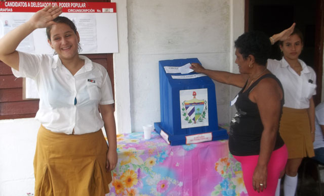 El voto este 11 de marzo será por la defensa de la Patria y el futuro del proyecto económico y social de Cuba. Foto: José Luis Martínez Alejo