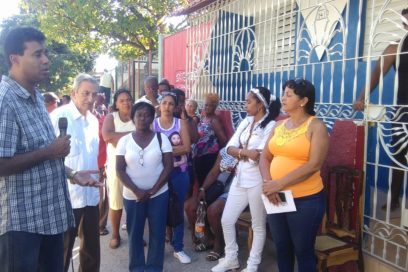 Franco intercambio entre candidatos y el pueblo