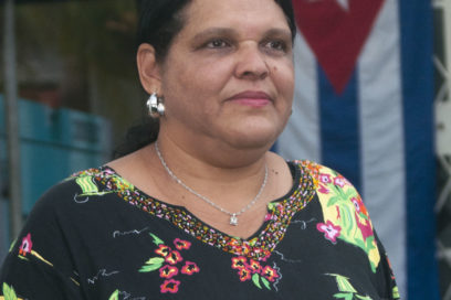 Votó la Primera Secretaria del Partido en la capital