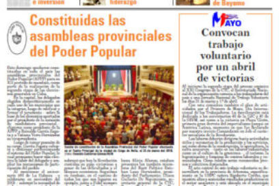 Lunes 26 de marzo de 2018