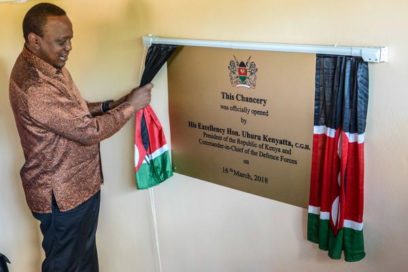 Presidente de Kenya inaugura embajada de su país en Cuba