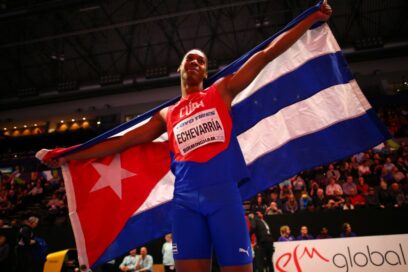 Cuba, feliz entre reyes del atletismo