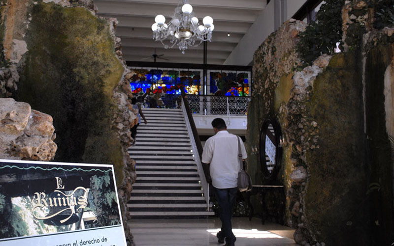Una imagen más agradable muestra el restaurante Las ruinas luego de una reparación capital. Foto: Agustín Borrego Torres