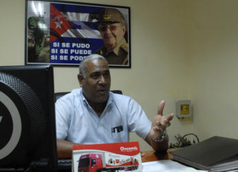 Sergio Luis Aguilera López, director de organización, fiscalización y control en el Empresa Comercializadora, Importadora y Exportadora de la Industria Ligera (Gempil)
