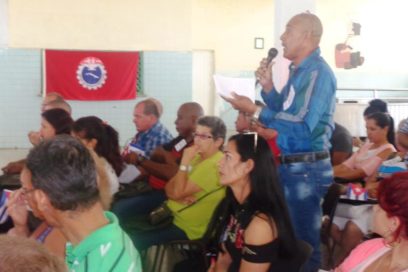 Efectuada conferencia XXI Congreso de la CTC en Yaguajay