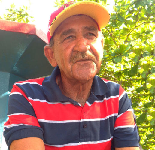 El Héroe del Trabajo de la República de Cuba, Álvaro Serrano Gómez.